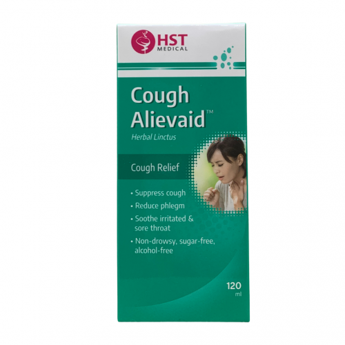 Cough Alievaid Herbal Linctus Cough Relief 除咳露 止咳浓素配方 120ml