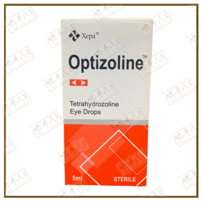 Optizoline Tetrahydrozoline Eye Drops 5ml Sterile | Exp:  11/2024