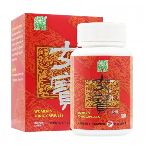 Nv Bao Jiao Nang Women’S Tonic Capsules 30S 女宝胶囊30 S Nature'S Green 绿叶