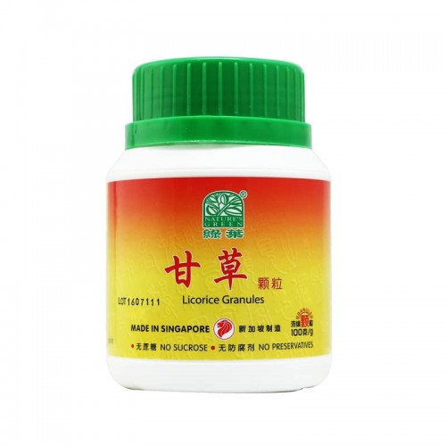 Gan Cao Ke Li 甘草颗粒100G Nature'S Green 绿叶