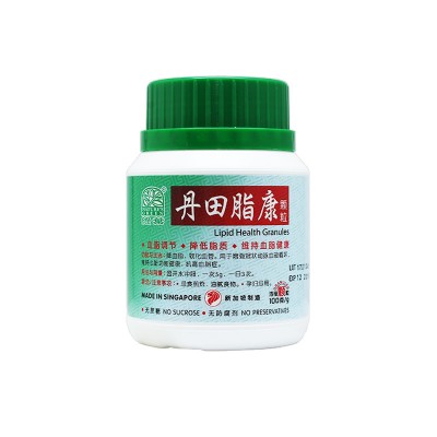 Dan Tian Zhi Kang Ke Li Lipid Health Granules 丹田脂康颗粒100G Nature'S Green 绿叶