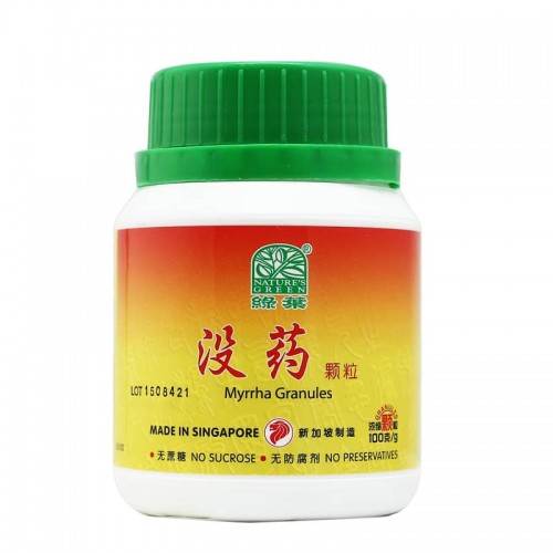 Mo Yao Ke Li 没药颗粒100G Nature'S Green 绿叶