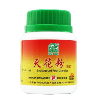 Tian Hua Fen Ke Li 天花粉颗粒100G Nature'S Green 绿叶