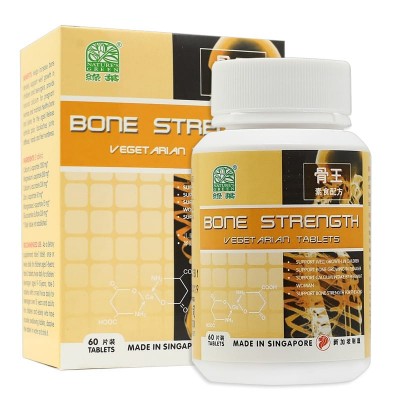 Gu Wang Bone Strength Vegetarian Tablets 60S 骨王 60 S Nature'S Green 绿叶