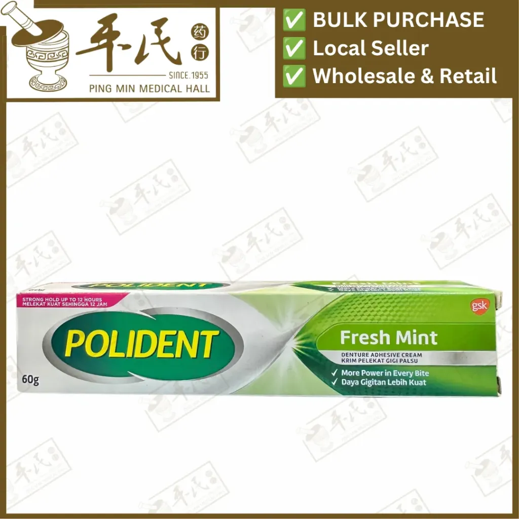 POLIDENT.FRESH MINT.60G. GPO21