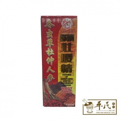 冬虫草杜仲人参舒筋壮腰精.前进.750ML.NIC. GYRUPYRUP.  JZY12