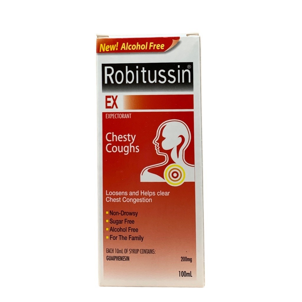 ROBITUSSIN. EX.100ML.红. KRO11