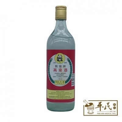 [LGL51] 高粱酒.熊猫牌.厨用.750ml.PANDA GAO LIANG CHIEW.  LGL51