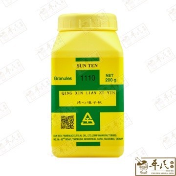 [UQX35] 清心莲子饮.顺天堂.复方颗粒200g.QING XIN LIAN ZI YIN.Shun Tian Tang.1110. UQX35