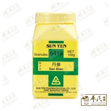 [VDS36] 丹参.顺天堂.单味颗粒100g.Dan Shen.Shun Tian Tang.5419. VDS36