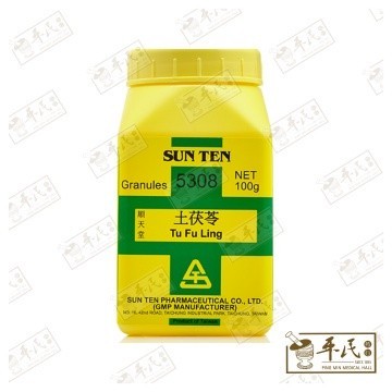 [VTF35] 土茯苓.顺天堂.单味颗粒100g.Tu Fu Ling.Shun Tian Tang.5308. VTF35