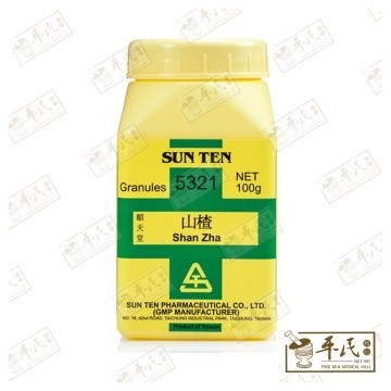 [VSZ37] 山楂.顺天堂.单味颗粒100g.Shan Zha.Shun Tian Tang.5321. VSZ37