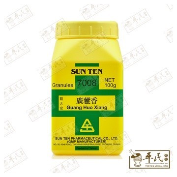 [VHX34] 广藿香.顺天堂.单味颗粒100g. Guang Huo Xiang.Shun Tian Tang.7008. VHX34