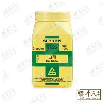 [VBS36] 白芍.顺天堂.单味颗粒100g.Bai Shao.Shun Tian Tang.5722. VBS36