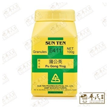 [VPG34] 蒲公英.顺天堂.单味颗粒100g. Pu Gong Yin.Shun Tian Tang.6411. VPG34