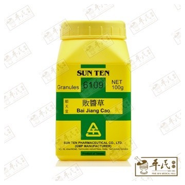 [VPJ34] 败酱草.顺天堂.单味颗粒100g.Bai Jiang Cao.Shun Tian Tang.6109. VPJ34