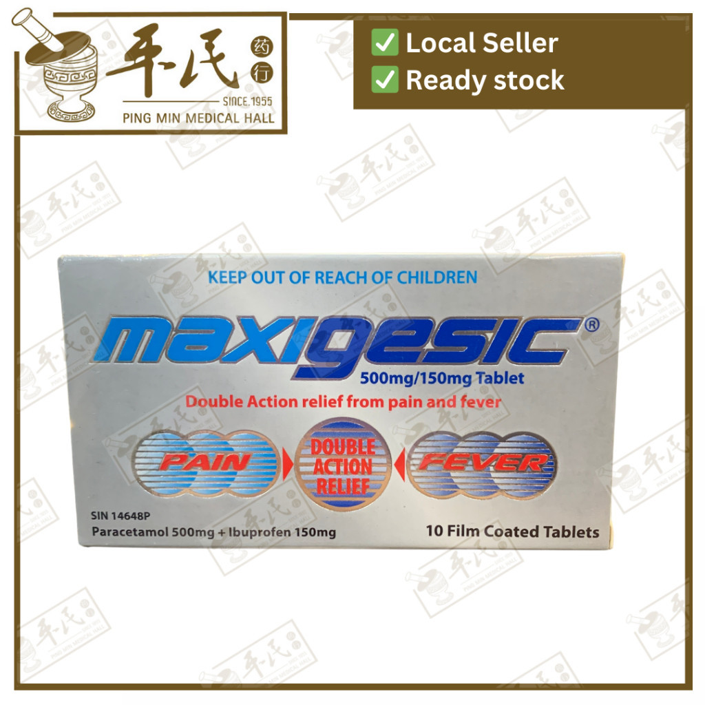 Maxigesic 10 Tablets XMX01