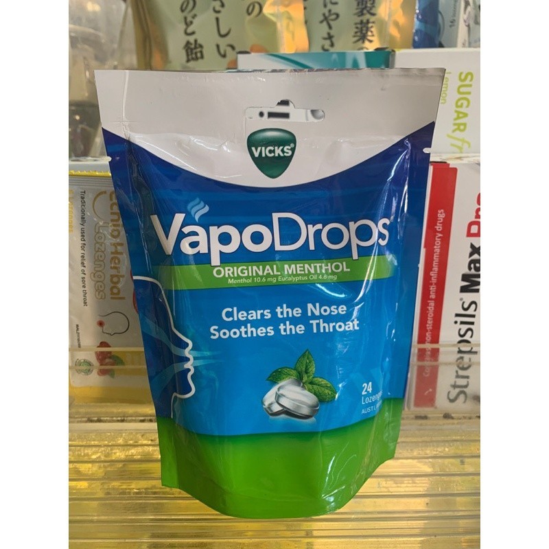 [SVI11] Vicks Vapodrops Original 24's; 威克斯糖. SVI11