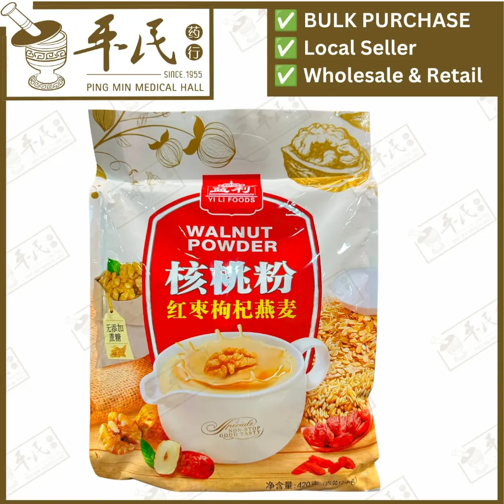 核桃粉.红枣枸杞燕麦.益利.420克(12小包). CHT61