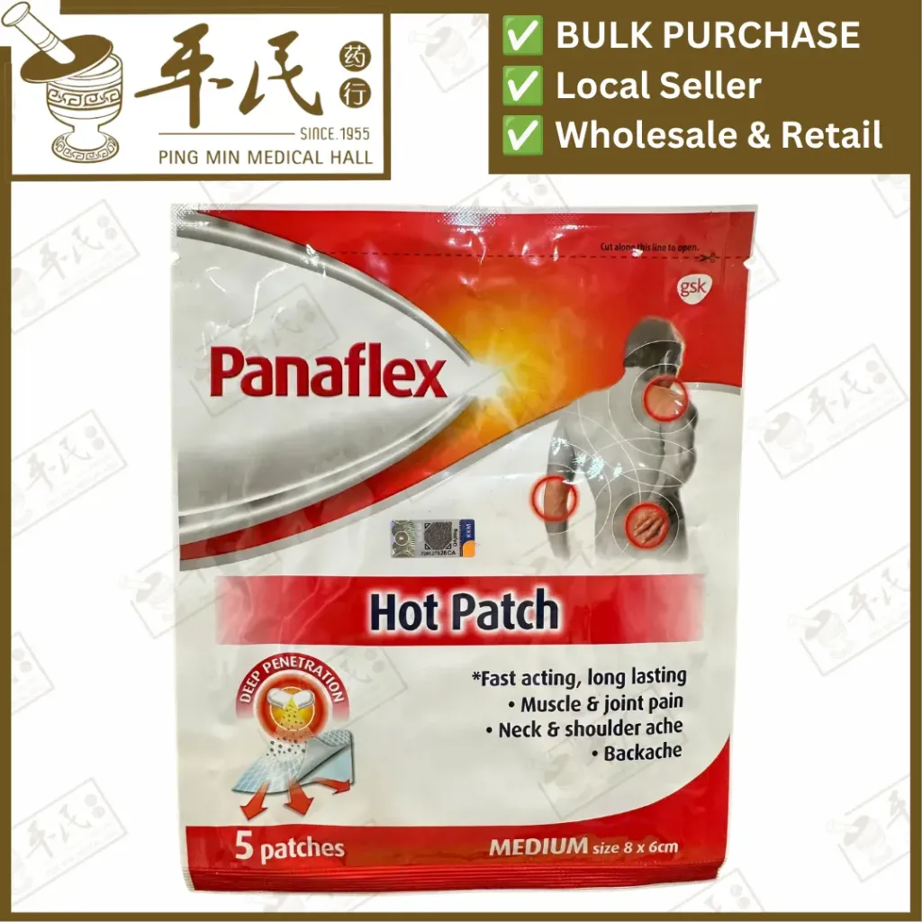 Panaflex.Hot Patch.5pcs(8 x 6cm). BHP01