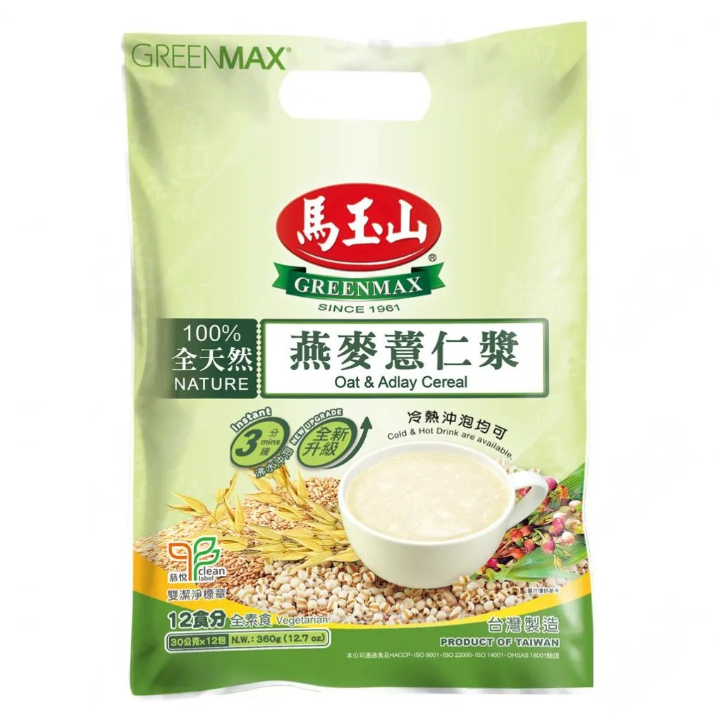 燕麦薏仁浆. Oat & Adlay Cereal.马玉山. FYM24