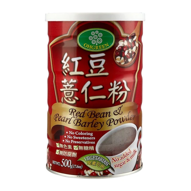 红豆薏仁粉.欧穀林.OHGREEN. RedBean&PearlBarley(500g). CHD CYR FHD23