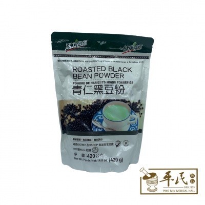 [FQR32] 青仁黑豆粉/無糖BlackBeanPowder (420g).健康时代. FQR32
