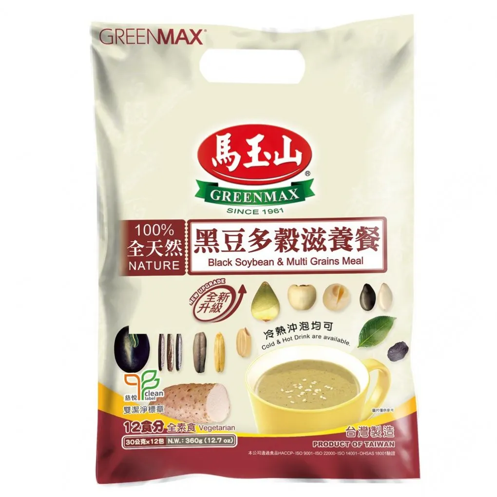 黑豆全谷滋养餐.马玉山. CHD CMY FHD24