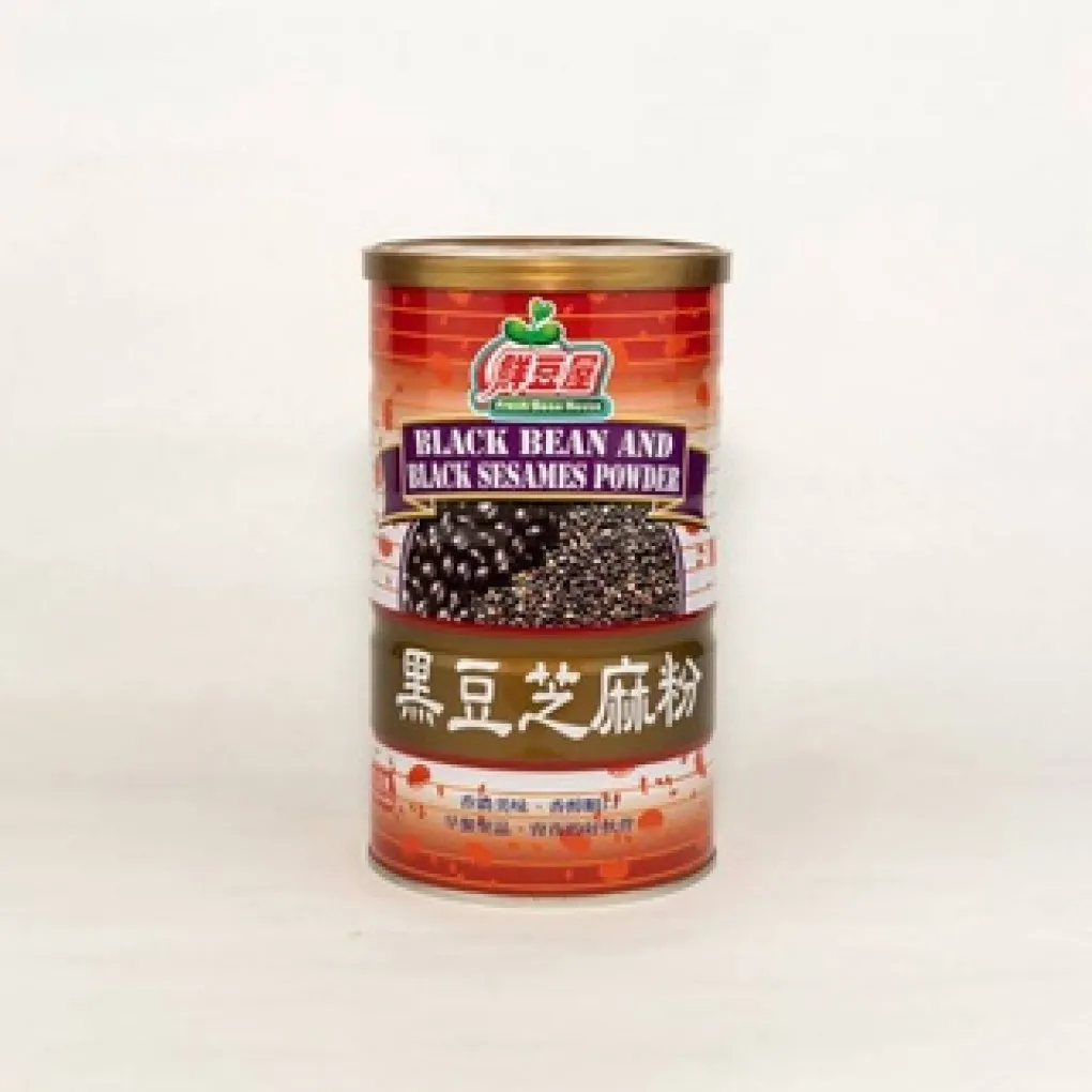 黑豆芝麻粉.鲜豆屋.600G.罐. Bean&SesamePwd(600g). FHD22